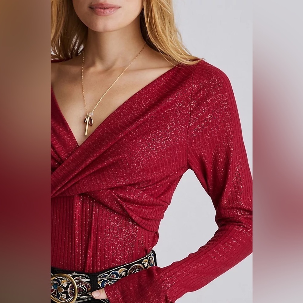 Anthropologie Twist Top NWT Size xs